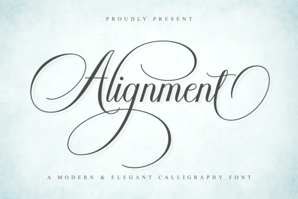 Alignment: A Script Font That Feels Like a Signature