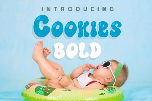 Cookies: The Chunky Display Font That Brings Playful Energy to Your Work