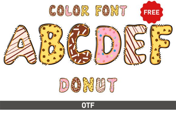 Donut: The Playful Display Font for Creative Brands
