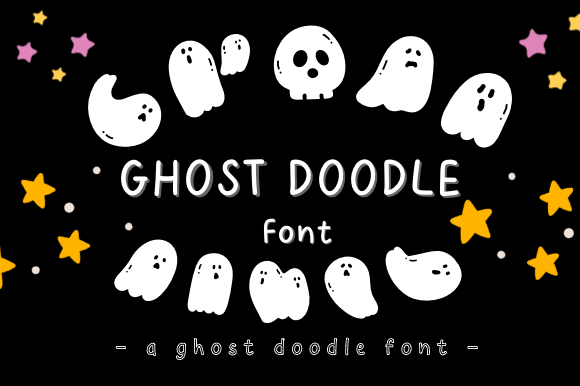 Ghost Doodle: A Whimsical Typeface for Spooky Season