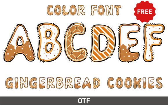 Gingerbread Cookies: A Sweet Typeface for Creative Projects