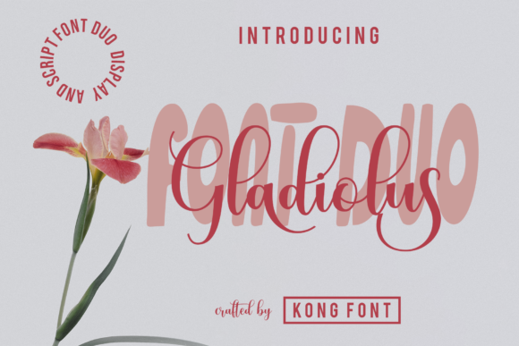 Gladiolus: A Script Font with Personality and Polish