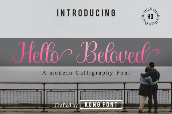 Hello Beloved: A Playful Script Font for Modern Creators