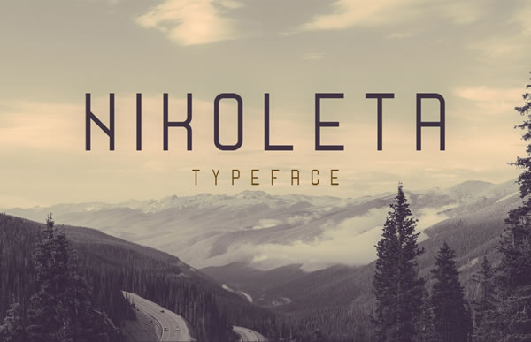 Nikoleta: A Free Sans Serif Font with Organic Charm