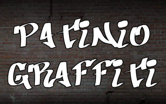Patinio Graffiti: A Font That Captures Urban Energy