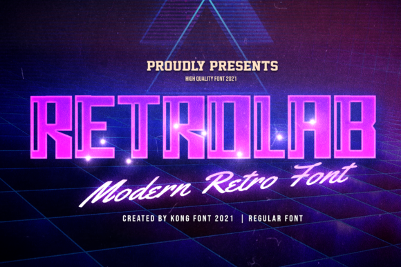 Retro Lab: A Font That Feels Like a Creative Playground