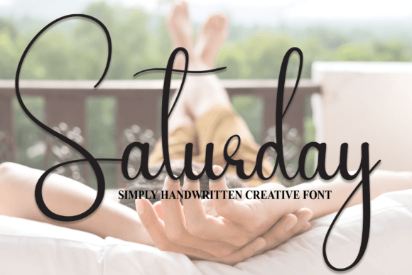 Saturday: The Handwritten Font for Every Creative Project