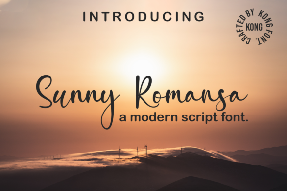 Sunny Rommansa: A Playful Script Font for Creative Projects