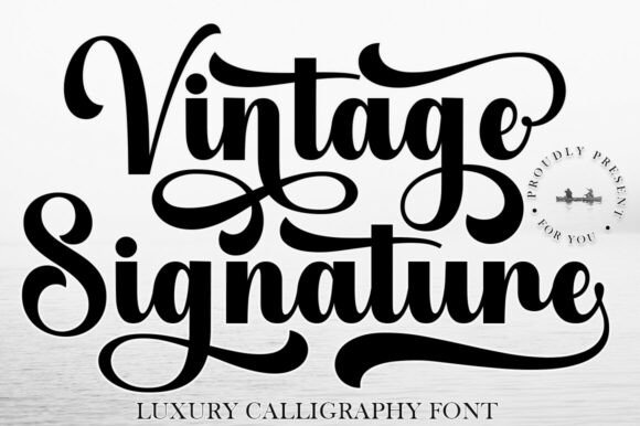 Vintage Signature: Crafting Timeless Elegance in Every Design