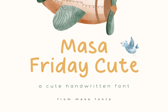 Why Masa Friday Cute is Your New Favorite Creative Font
