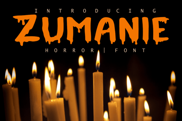 Zumanie: A Modern Font for Eerie, Eye-Catching Design
